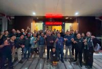 Resmob Polda Jabar Berhasil Bekuk Pelaku Penganiayaan Berat (Dok, foto: Taufik Hidayat Tertunduk Lesu Saat di Giring ke Mako Polda Jabar)