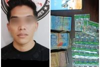 Dok,foto: Pelaku pengedar obat keras daftar G berkedok toko kelontong, dibekuk jajaran Polsek Kalideres 