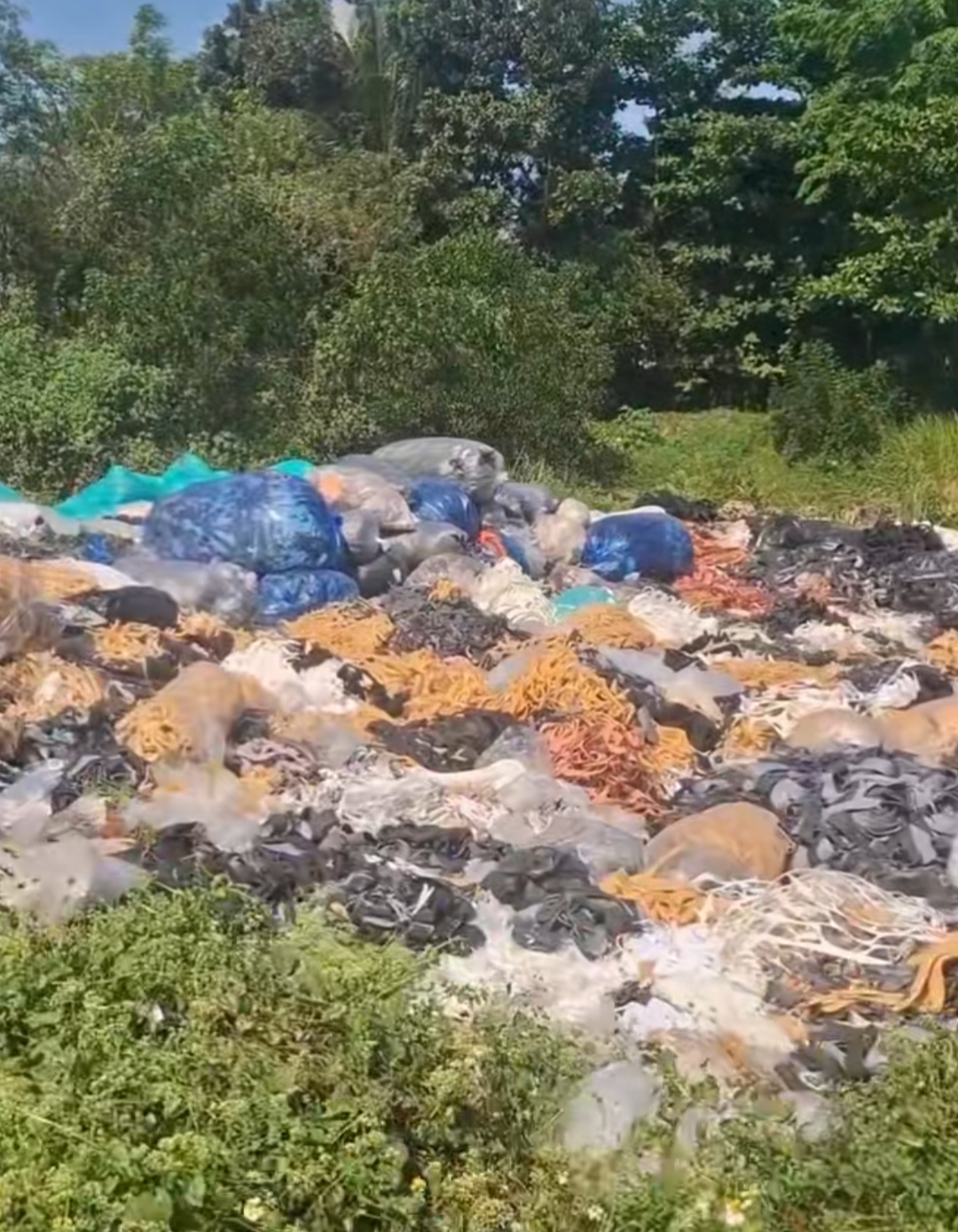 PT YOUNGDAN JAYA Tenjo Singabangsa Diduga Buang Limbah Sepatu Sembarangan, Aktivis: Segera Cabut izin Pabrik Yang Melanggar 