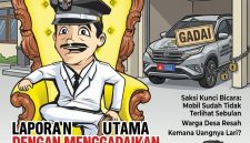 Diduga Mobil Operasional Desa Carenang  Digadai
